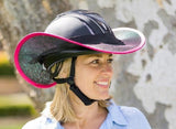 Horse Riding Helmet Brim  - Sun Shade - Visor