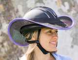 Horse Riding Helmet Brim  - Sun Shade - Visor