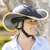Horse Riding Helmet Brim  - Sun Shade - Visor