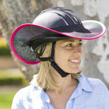 Horse Riding Helmet Brim  - Sun Shade - Visor