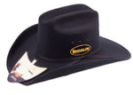 Dallas - Felt Western Hat - Black