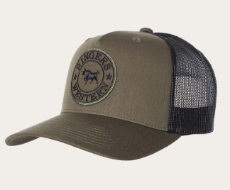Ringers Western - Signature Bull Army - Army / Black