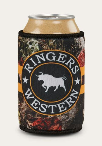 Ringers Western - McCoy Stubby Cooler - Camo/Orange