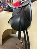 17'' Black Hannover Dressage Saddle