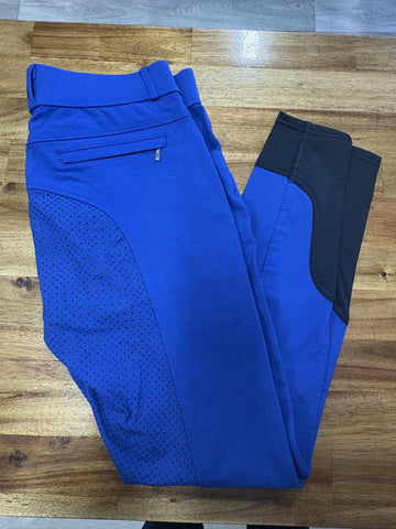 PreLoved- QJRW Blue breeches- 12