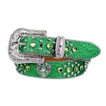 Girl's Western Sparkling Rhinestone belt - Blue