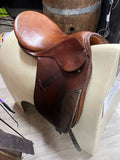Stubben Tristan Dressage Saddle Brown - 17.5 inch