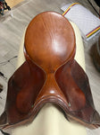 Stubben Tristan Dressage Saddle Brown - 17.5 inch