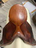 Stubben Tristan Dressage Saddle Brown - 17.5 inch