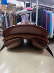 Stubben Tristan Dressage Saddle Brown - 17.5 inch