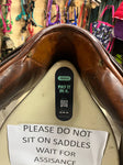 Stubben Tristan Dressage Saddle Brown - 17.5 inch