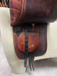 Stubben Tristan Dressage Saddle Brown - 17.5 inch