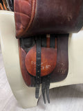 Stubben Tristan Dressage Saddle Brown - 17.5 inch