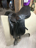 17'' Black Hannover Dressage Saddle