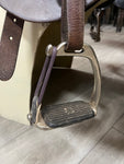 Second Hand - Leather Stock Saddle 17" - No.14