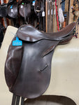 Second Hand - 16.5" E.Jeffries Dressage Saddle No.63