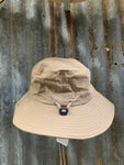 Wide Brimmed Fishing Hat - Adjustable