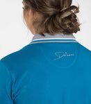 Lindelle · Teal Equestrian Polo Shirt