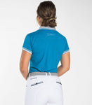 Lindelle · Teal Equestrian Polo Shirt