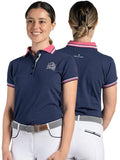 Madison · Navy Ladies Equestrian Polo Shirt