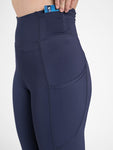 Pippa Pro - Navy Horse Riding Tights with Phone Pockets