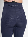 Pippa Pro - Navy Horse Riding Tights with Phone Pockets