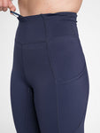 Pippa Pro - Navy Horse Riding Tights with Phone Pockets