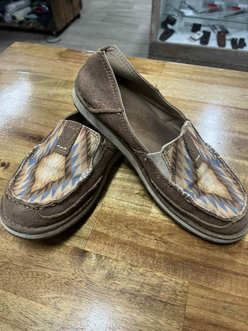 Preloved - Ladies Ariat Cruiser Slip On - Metallic Bronze - Size 7.5 US - Style 10044528