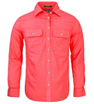 Women's Pilbara Open Front L/S Shirt 2