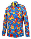 Vented Light Weight open front LS Shirt