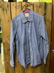 PreLoved- Thomas Cook- Blue/White Stripped Long Sleeve Shirt