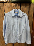 PreLoved- Thomas Cook- Blue/White Check Long Sleeve Shirt- L