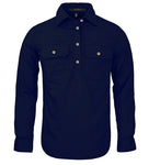 Women's Pilbara Closed Front 3/4 button L/S Shirt - Colours 1