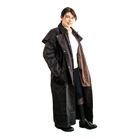 Unisex - Full Length Oilskin Coat