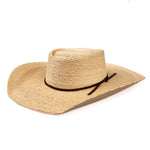 Western - "UMBRA" Palm Leaf Hat - Natural