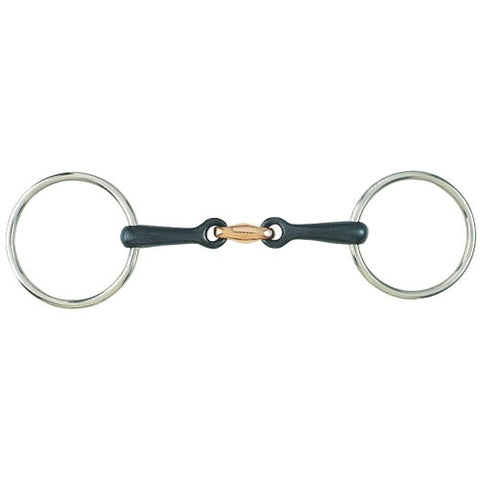 Loose Ring Training Snaffle Bit / Sweet Iron & Cooper