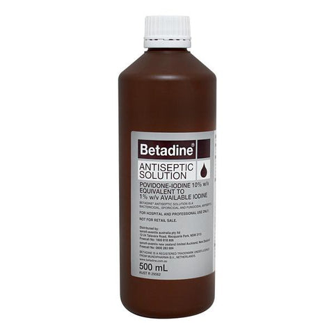 Betadine - Antiseptic Solution 500ml