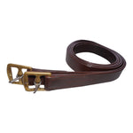 Mcalister - Stock Stirrup Leathers With Brass Buckles