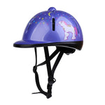 Kids Riding Helmet - Pony Purple