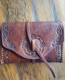 Kelley Heaney Designs - Small Leather Clutch Purse