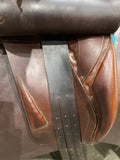 Second Hand Saddles - D.Stuart Dressage Saddle No.38