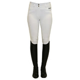 Huntington Hi-Waisted Breeches w/Full Gel Seat - White