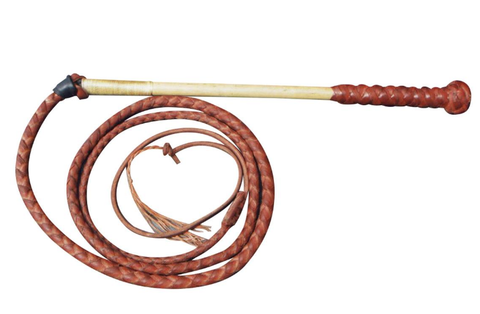 McAlister - 4 Plait Chromhide Stockwhip