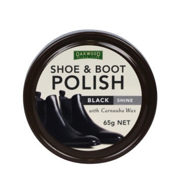 Oakwood - Shoe & Boot Polish 65gms - Black