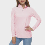 SunSafe UPF 50+ Horse Riding Shirt L/S - Pink Range