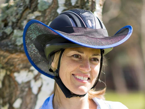 Horse Riding Helmet Brim  - Sun Shade Visor