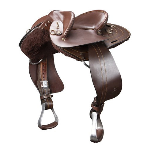 Ord River - Junior Half Breed Saddle - Leather 13" inch