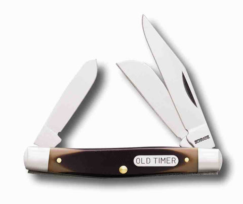 Schrade - Middleman Stockman Old Timer Folding Knife 34OT