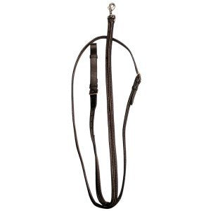 Leather Standing Martingale with Clip