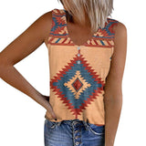 Aztec Design Womens Tank Top